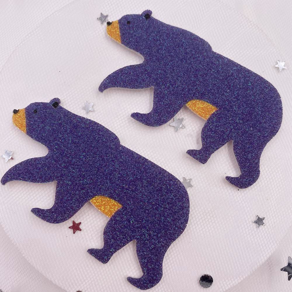 

Блеск Войлочная ткань Нетканые материалы Красочный медведь Аппликация Свадьба DIY Швейные принадлежности Аксессуары для головных уборов Аксессуары для лука Craft Аксессуары для заколки для волос