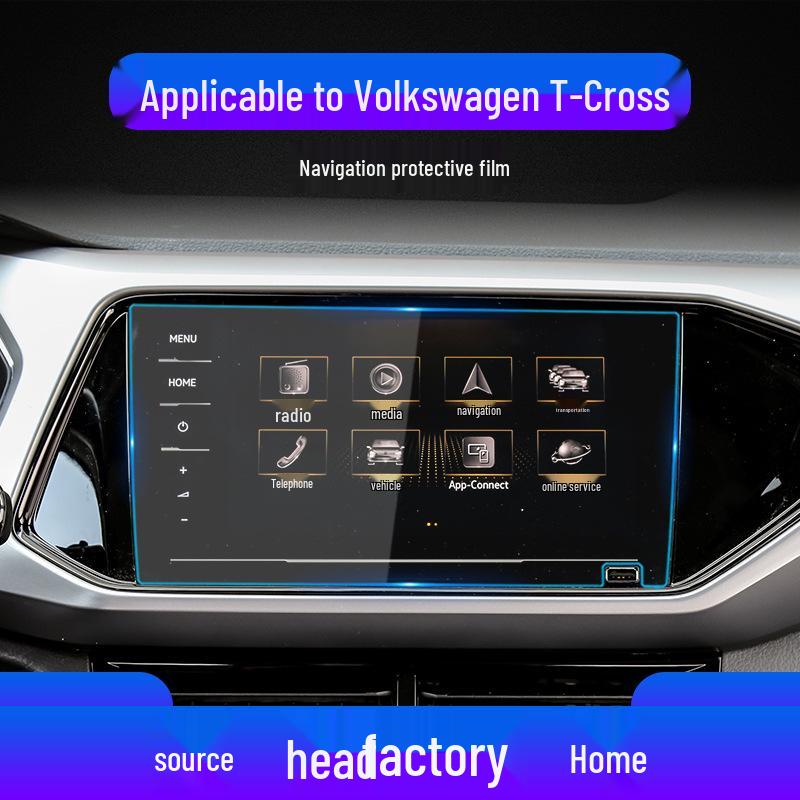 Volkswagen T-Cross Anti-Scratch Navigation Screen Protector Film