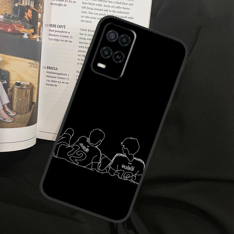 2gether The Series For Oppo A78 A98 A80 A40 A60 A18 A38 A58 A15 A17 A77 A74 A94 A54 A57S A16 A76 A96 Phone Case