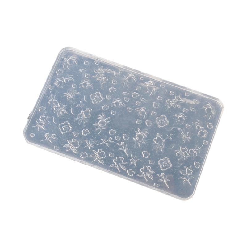Nails Art Moulds Silicone Template Nails Designing Tool Flower Theme Silicone Handmade Molds for Manicure Creation