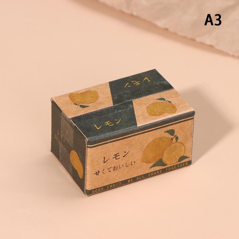 

1/12 кукольный домик, бумажные коробки, модель, мини-имитация, фруктовая коробка, украшение для кукольного домика