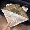 May Kaji Cashew Flower Square Scarf Retro Men's Silk Scarf Buckle British Style Scarf Men's Paisley Pattern Small Scarf Women