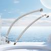 304 Steel Flexible Water Pipe 1/2inch Elbow Fittings For Hot/Cold Water Systems Bathroom Kitchen Installations