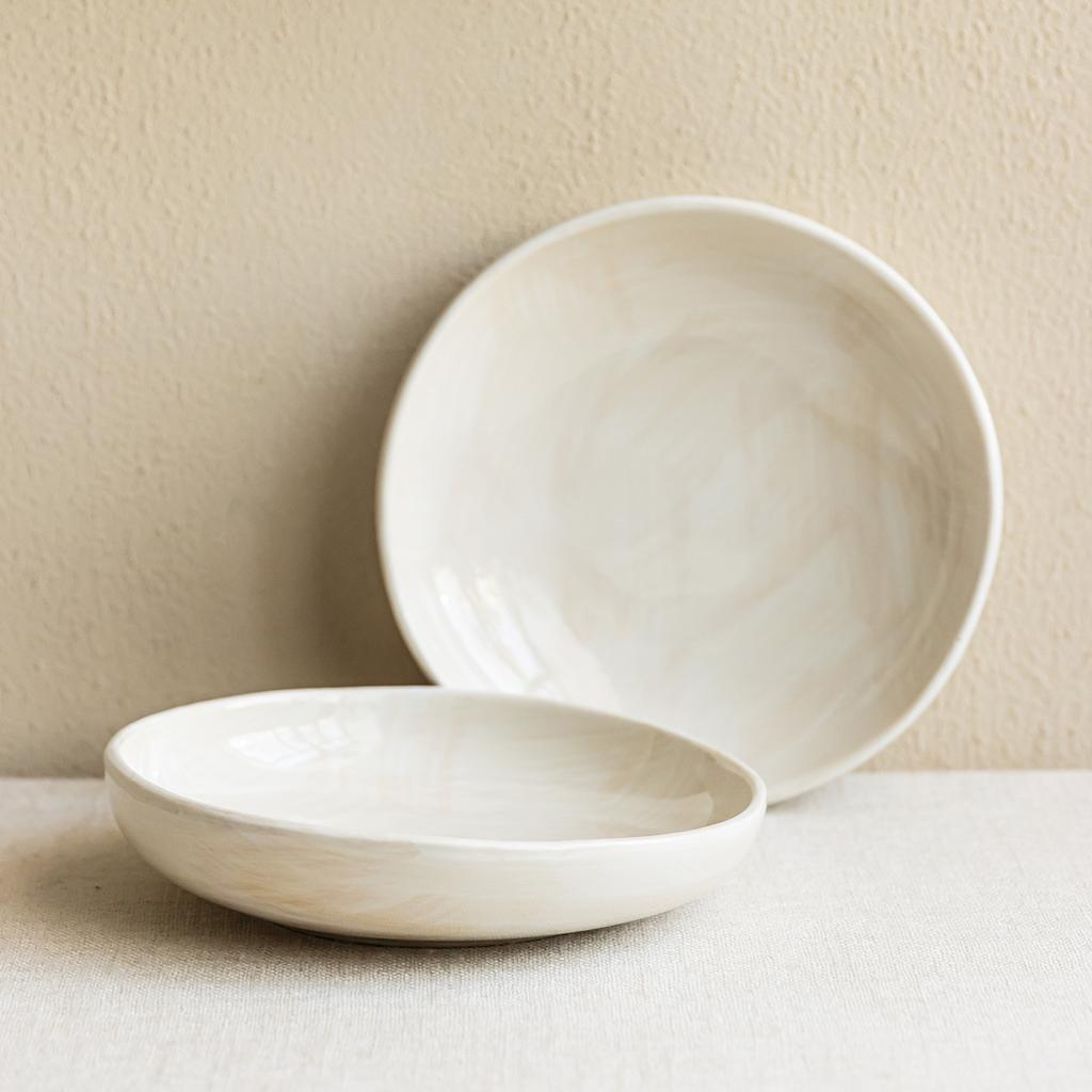 High-Value Graffiti Bowl Ceramic Household Open Bowl Restaurant Hotel Round Instant Noodle Bowl Soup Bowl Tableware Commercial