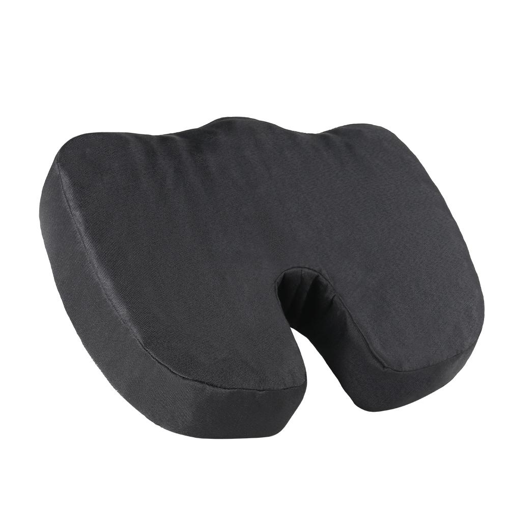 Comfortable breathable seat cushion, U-shaped design wave sponge massage cushion can relieve buttock pressure/coccyx pain