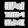 Letters Home Decorations Silicone Mould Handmade Decor Mold LOVE FAMILY HOME English Alphabet Ornaments Epoxy Resin Mold