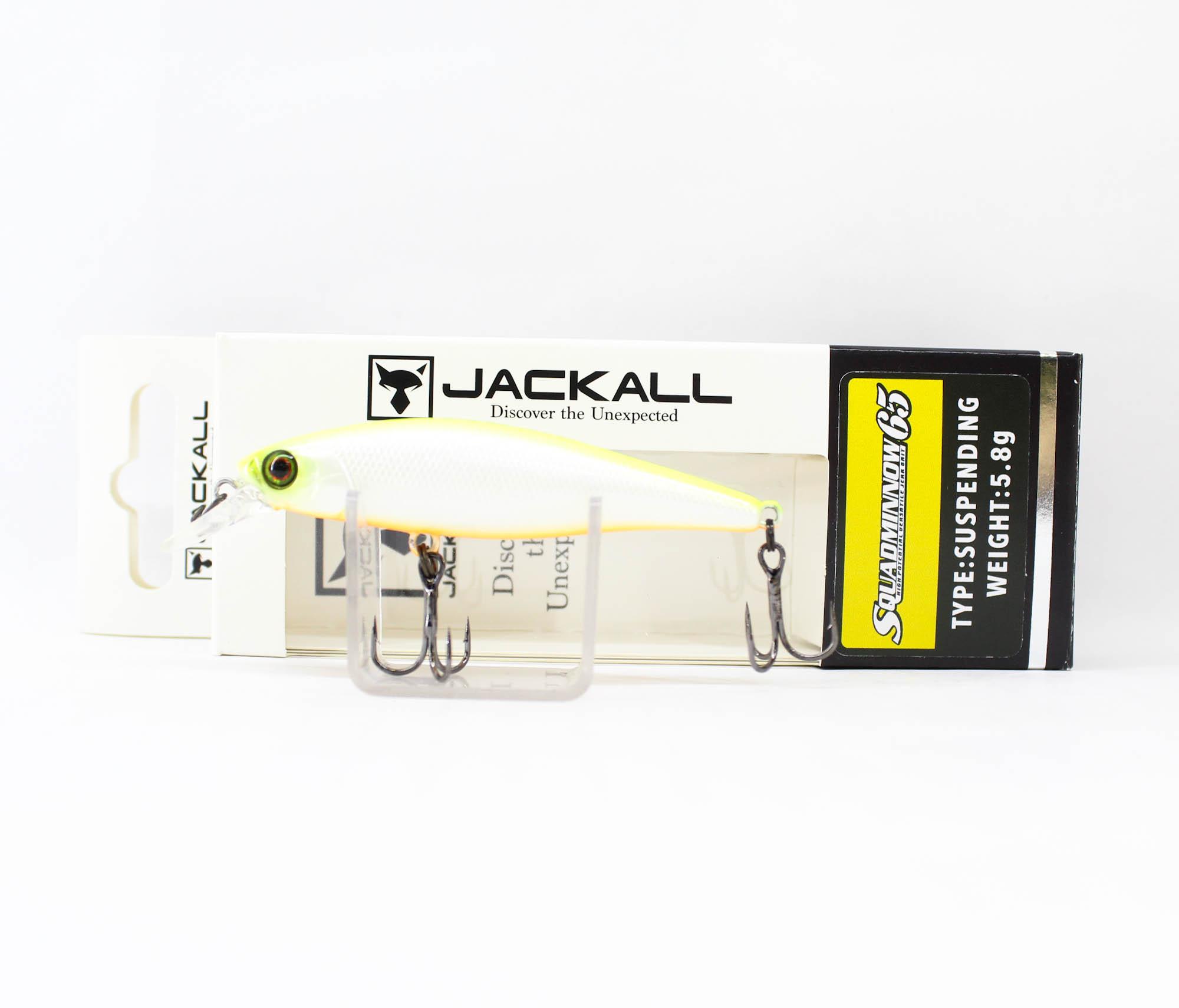 

Воблер Jackall Squad Minnow 65SP Suspend Цвет Chart Back Pearl (3693)
