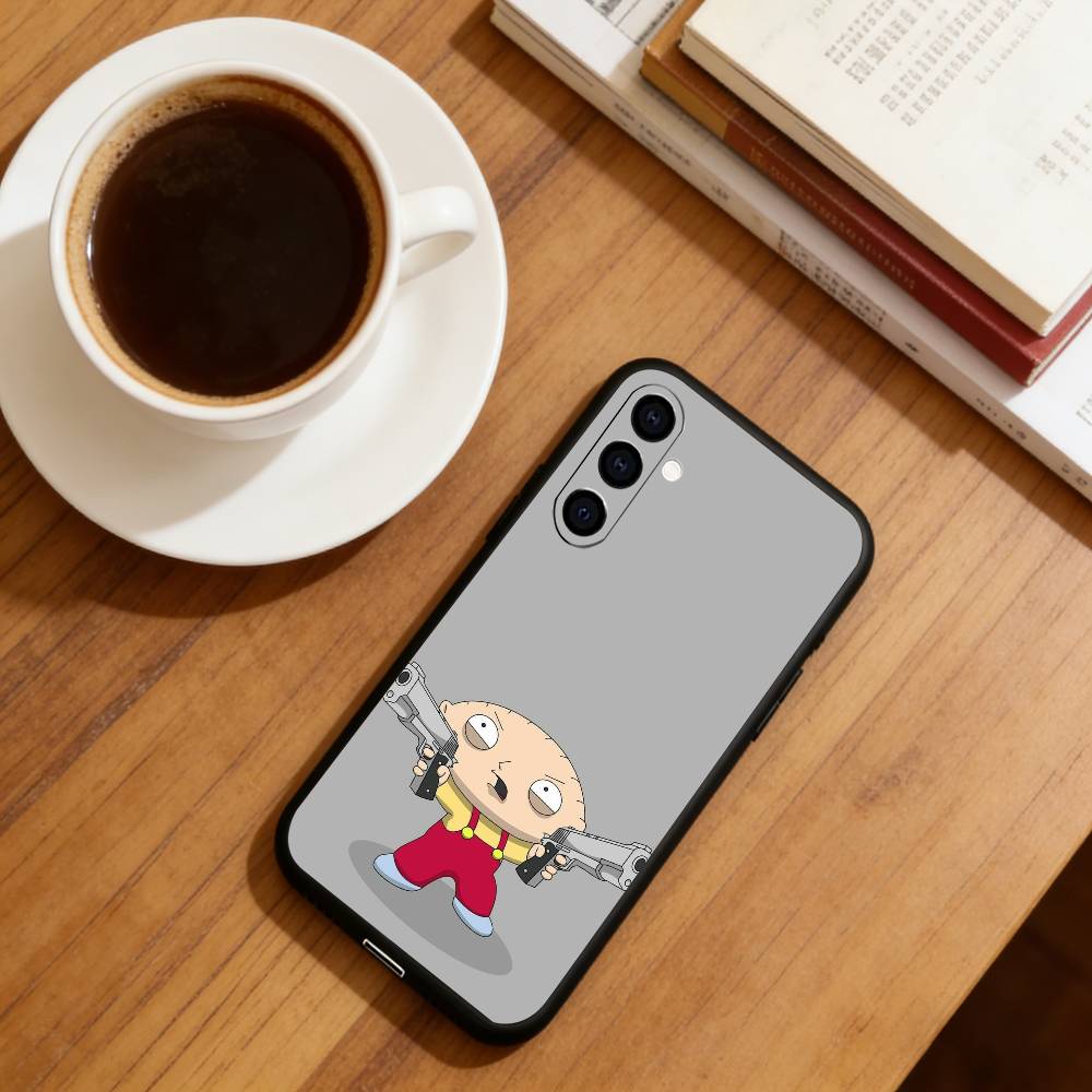 Adorable D-dumping Phone Case Black Silicone Soft For Samsung Galaxy A73,A72,A71,A70,A53,A52,A51