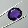Natural Purple Tanzanite Loose Gemstone 7.10 Ct Brazilian Oval Cut for Jewelry Making and Crafts
