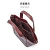 First Layer Of Tree Paste Tanned Cowhide Women's Bag Retro All-matching Portable Tote Cross-border New Leather Cross-shoulder