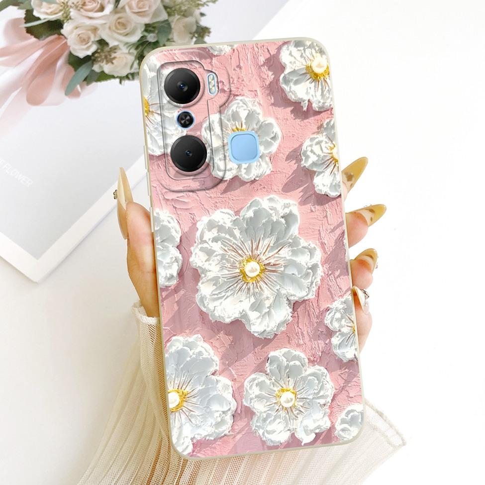 For Infinix X668C Phone Case For Infinix Hot 12 Pro Cover Silicone Cute Cat Fashion Funny Painted Casing For Inifnix Hot 12 Pro
