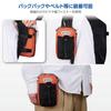 OUTDOOR PRODUCTS Smartphone Case Pouch AZ 07 AMZODPP07OR Orange for iPhone Android Gadgets Pet Bottle Fixable