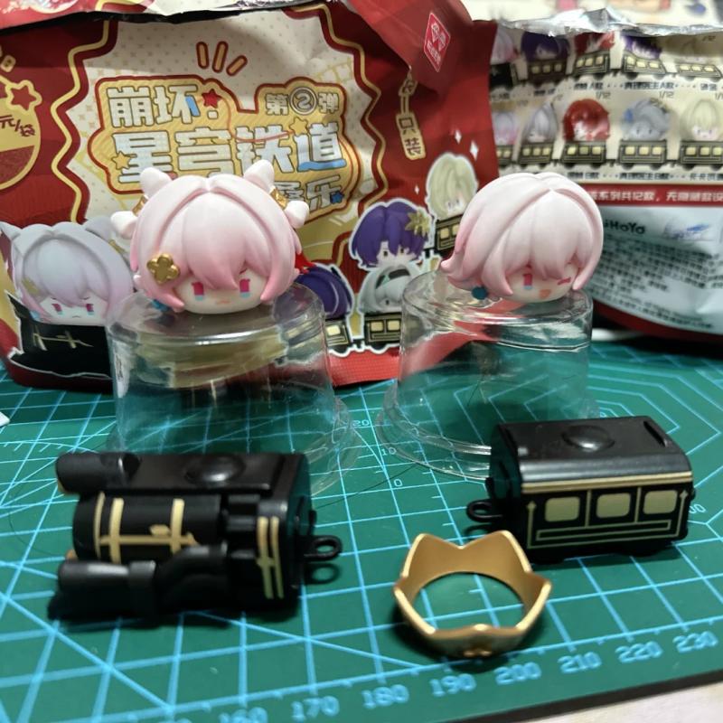 Mihoyo Official Genuine Honkai Star Rail Stackable Figures 2nd Trendy Blind Box Christmas Gift Desktop Decoration Trendy Toys