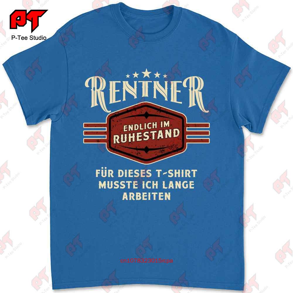 Rentner Endlich Im Ruhestand Fun Geschenk Tshirt HOXU