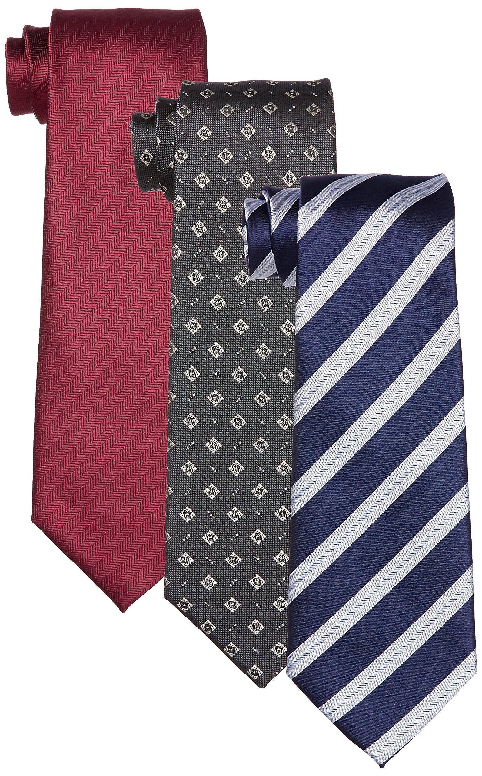 

Florence Specs Washable Neckties, Set of 3, with Laundry Net, J3P000001, Men s, Assortment 1, Japan, Free Size