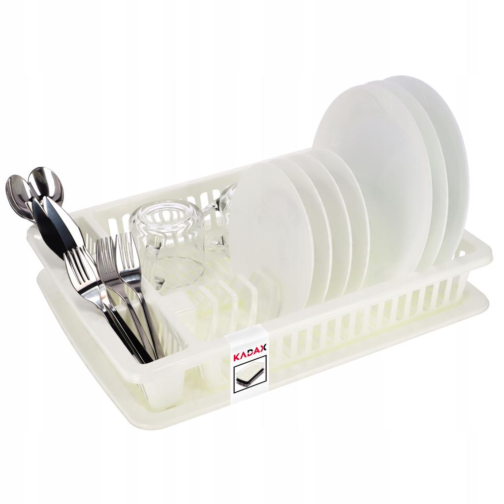 KADAX Escurridor de Platos Escurridor para Cubiertos Bandeja de Un Nivel