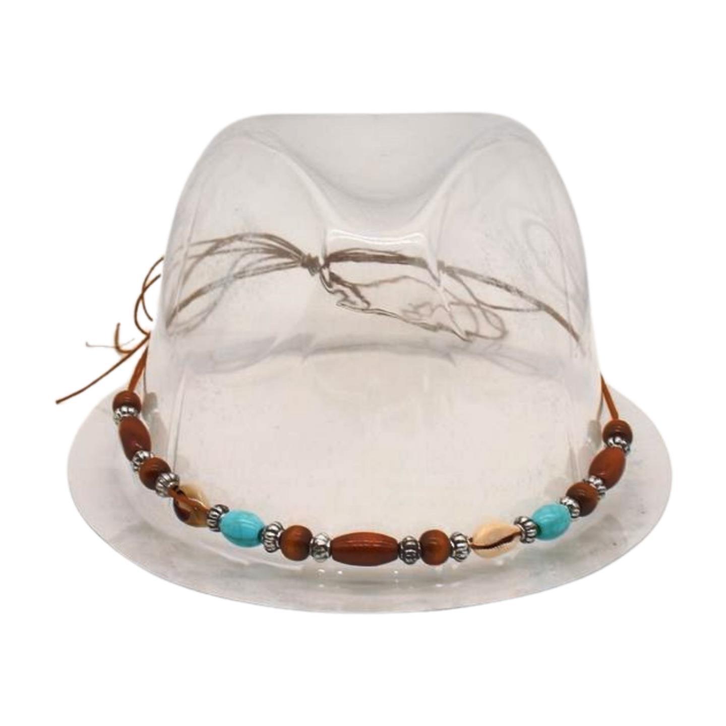 

Шляпа из фетра с широкими полями и золотой акриловой цепочкой, однотонная кашемировая джазовая шляпа, французская цилиндрическая шляпа One size fits all