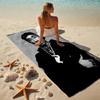 Rapper Legend Stylish Digital Printing Beach Towel Quick Drying Absorbent Blanket For Beach Pool Gym Travel Christmas Gift C9211219