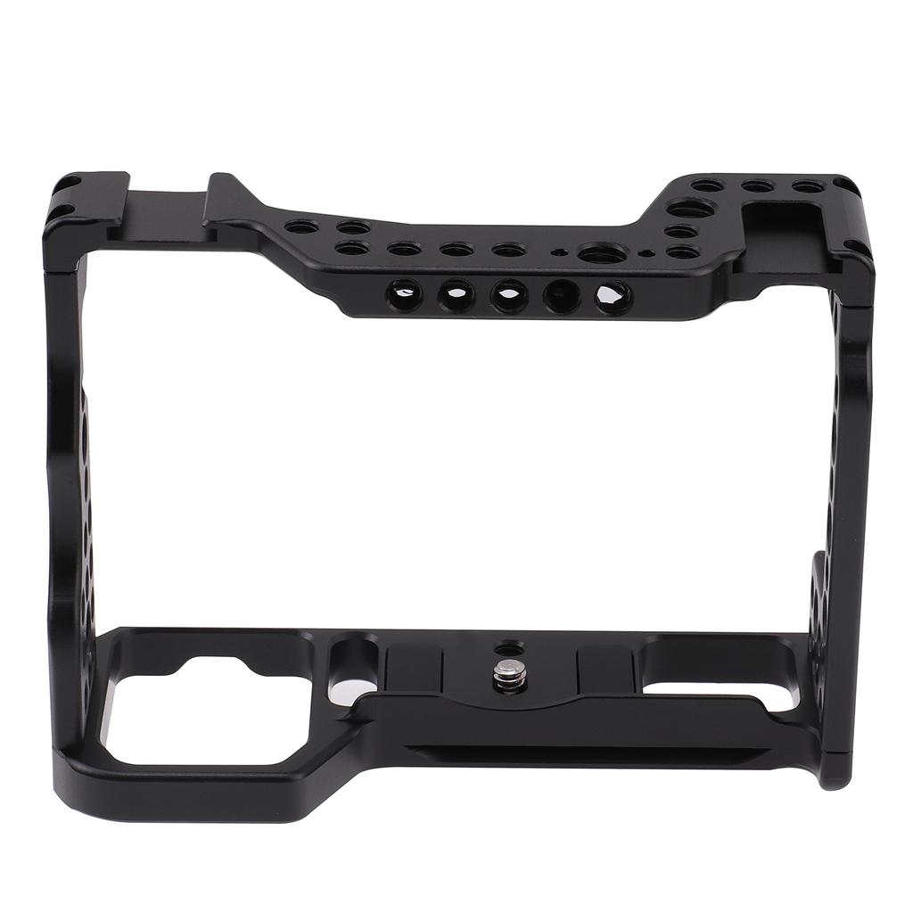 Camera Cage Aluminum Alloy Video Cage Replacement for Sony A7M3 A7R3 A9 Mirrorless Camera with Cold Shoe Mount 1 4 Inch