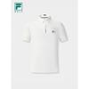 FILA Men's Knitted Short Sleeve Golf Polo Shirt