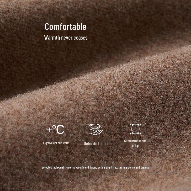 Teenie Weenie Women's Sheep Wool Blend Hooded Duffle Coat