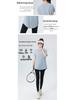 Sommer Fitness Top in Übergröße für Damen – Bauchbedeckendes Kurzarm Yoga & Lauf T-Shirt