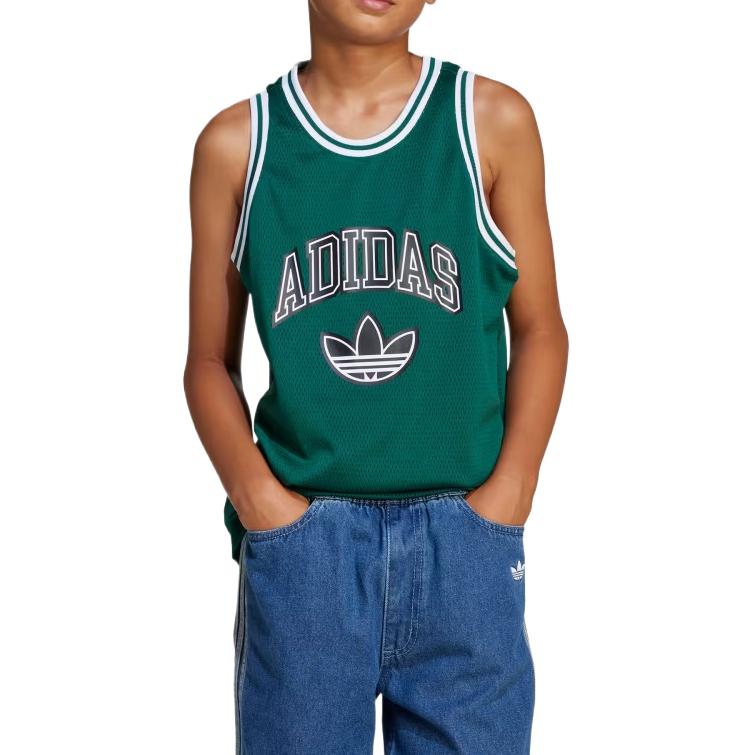 adidas Canotta Originals Preppy Verde Land Adolescenti JW1981