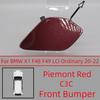 Front Bumper Towing Hook Cover For BMW X1 F48 F49 LCI 2019-2022 Tow Hauling Eye Trailer Cap Housing Shell Painted Car Accessorie