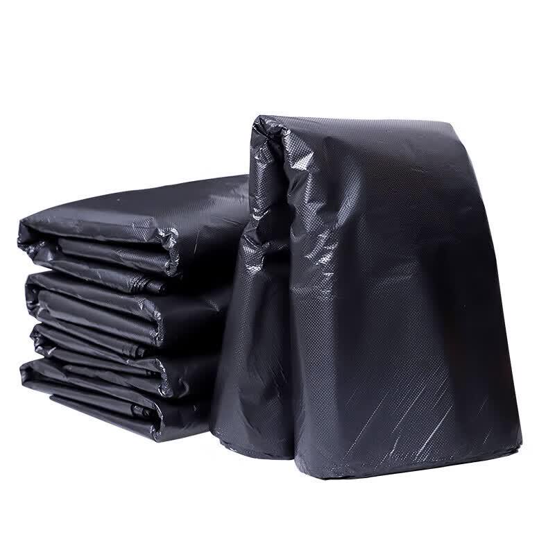 USAN HOME Flat Top Black Garbage Bags