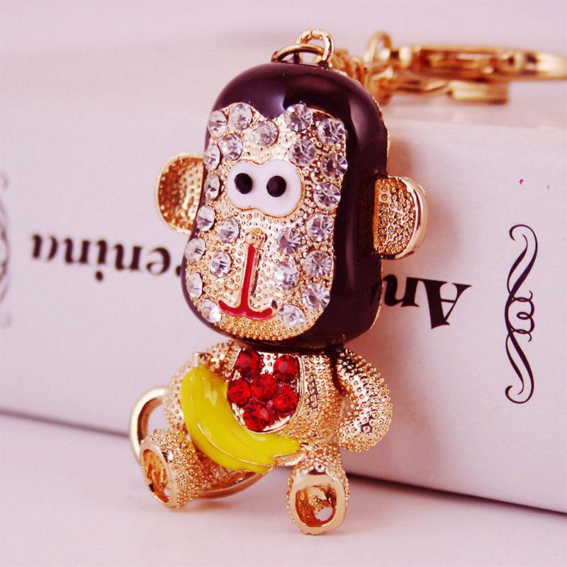 Creative Twelve Zodiac Animal Metal Keychain: Pig, Rabbit, Ox, Horse Pendant - Cute Jewelry Gift