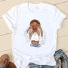 Women Avocado Love Sweet 90s Short Sleeve Graphic Tee T-shirts Female Ladies Fashion Casual Clothing Summer Tshirt Clothes Y2K