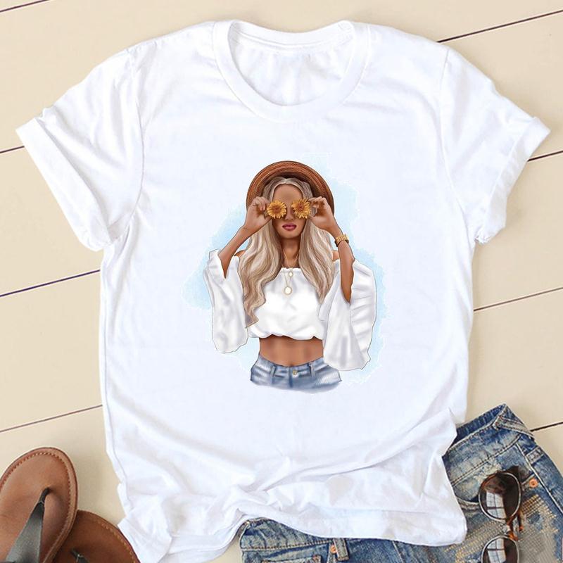 Women Avocado Love Sweet 90s Short Sleeve Graphic Tee T-shirts Female Ladies Fashion Casual Clothing Summer Tshirt Clothes Y2K