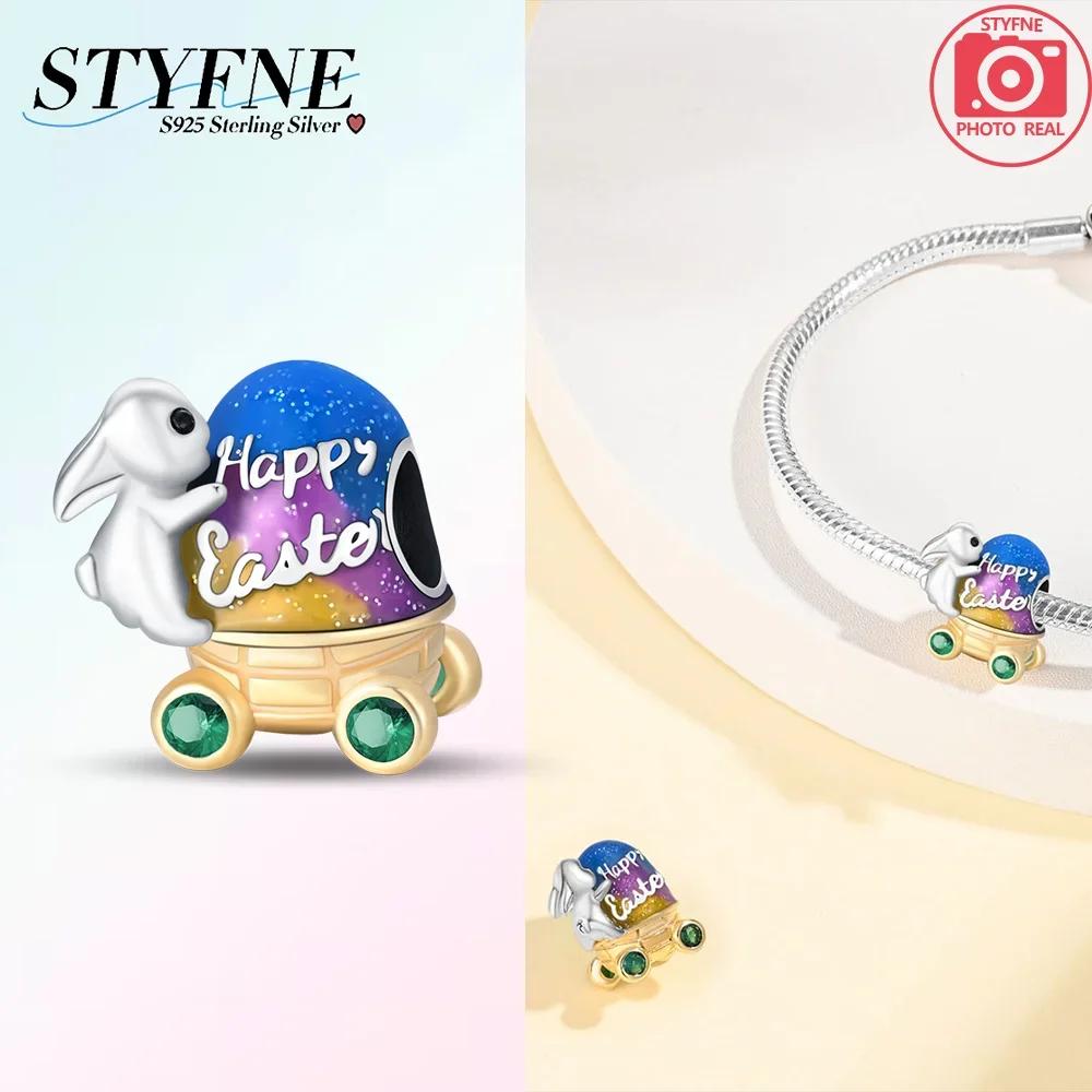 Animal Firefly Green Spring Bird Butterfly Beads Fit Bracelet Charms Copper Original Jewelry Making Women Anniversary Gift