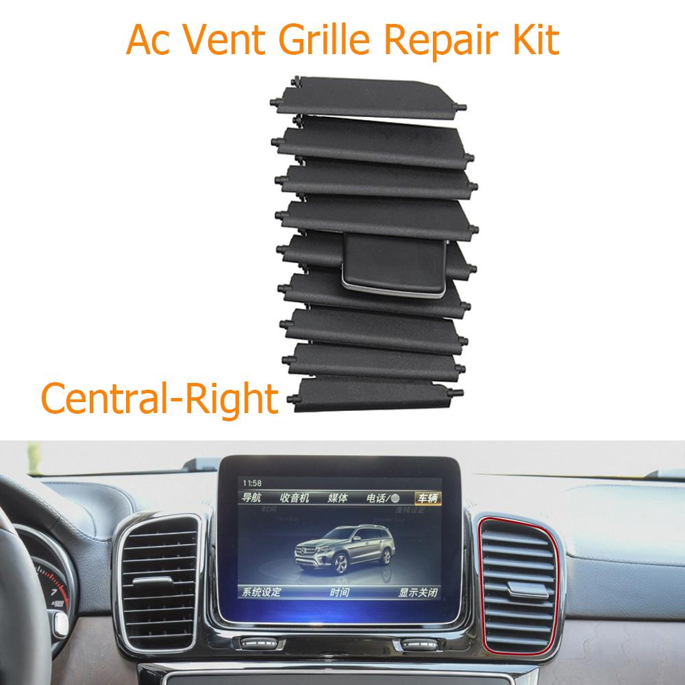 Dashboard Central Left Right Air Vent Grille Outlet Panel Cover Replacement For Mercedes Benz GLE GLS W166 W292 2015-2019
