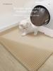 Large Double-Layer EVA Cat Litter Mat - Scratch-Resistant, Washable, and Wear-Resistant Cat Sand Control Mat