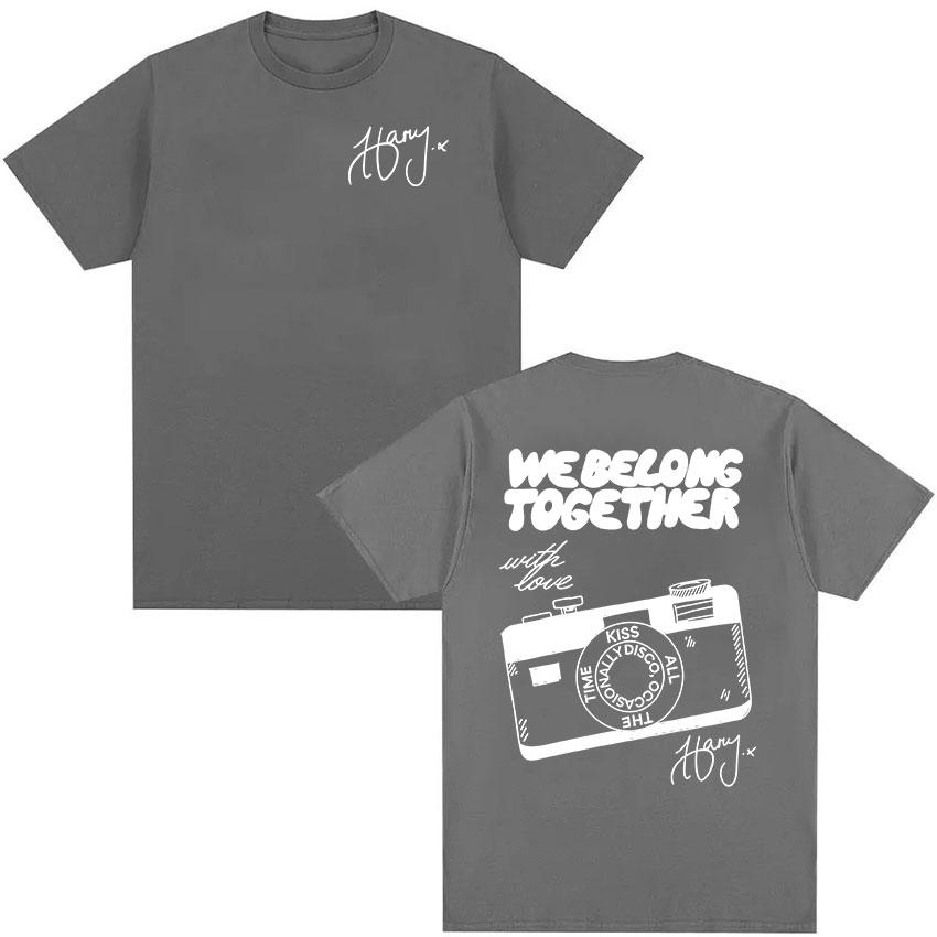

Harry Style We Belong To The 2026 Summer Tour Together Tshirt Men Women Popular Music Fashion Cotton Oversized Tshirt Y2k 4XL