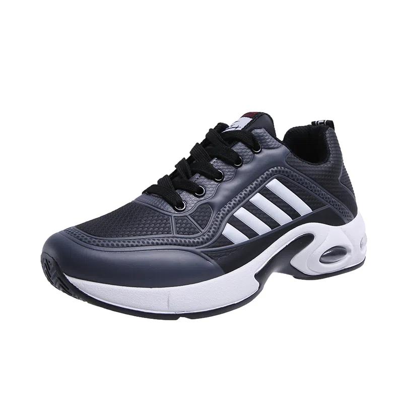Men's Shoes 2024 Casual Shoes New Trendy Breathable Leather Running Sports Males Shoes Fashion Hiking Solid Durable Man Sneakers