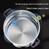 316 Stainless Steel Steamer Pot with Silicone Handle - Large Capacity Multi-layer Stew Basket