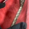 [Pre-Owned] Dionysus Chain Tiger Head Buckle Logo Canvas And Leather Shoulder Bag Small - Very Good #T92N1H
