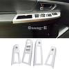 Für Subaru XV 2012 2013 2014 2015 2016 2017 Auto ABS Matte Innentür Fenster Glas Panel Armlehne Lift Schalter Taste Trim
