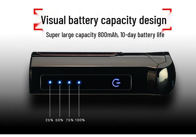 Mercedes Electronic Lighter with USB Power Display and Large Capacity Battery