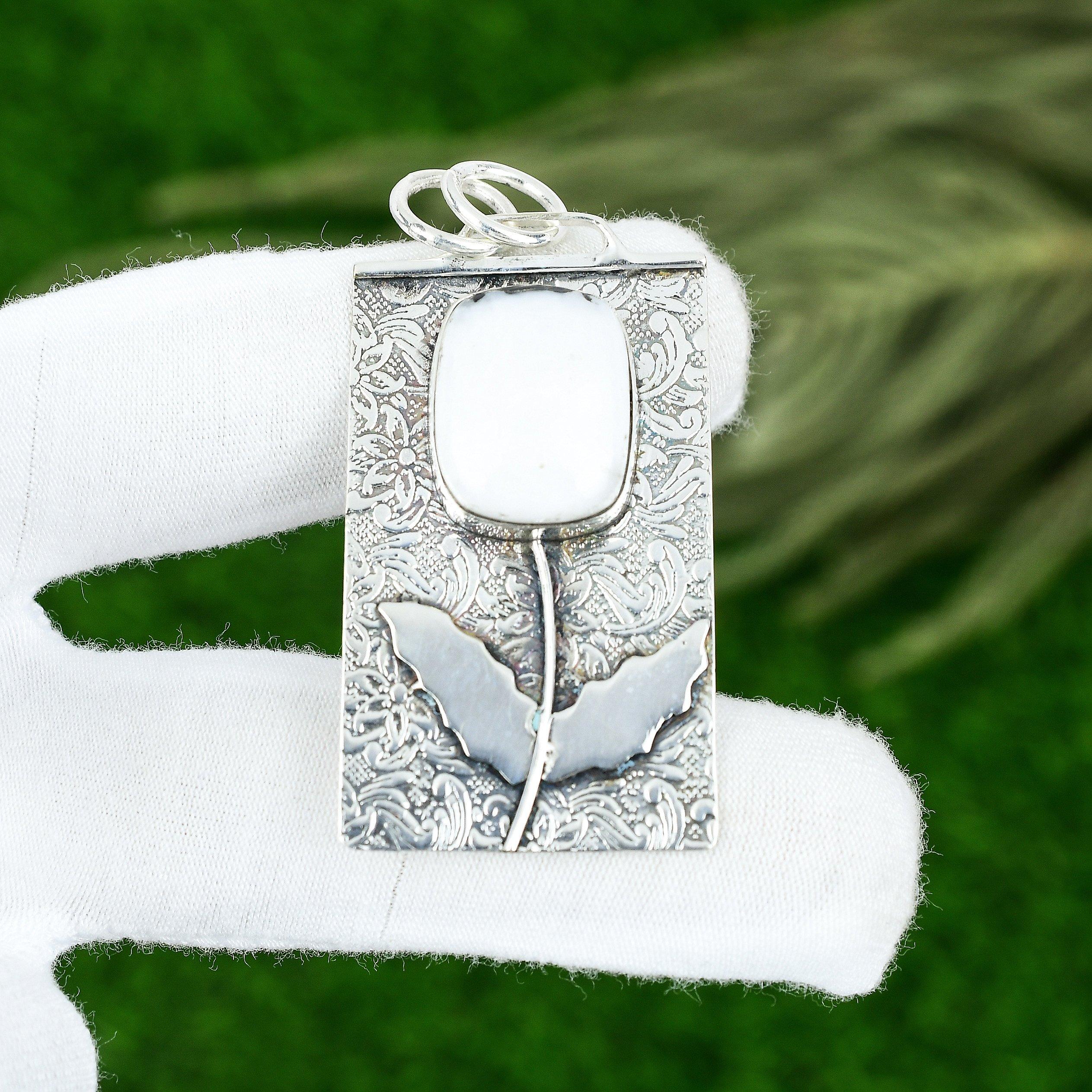 Memorial Day Deal Natural Zebra Jasper 925 Sterling Silver Elegant Bezel Pendant