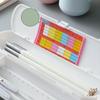 Mini Pencil Case Simple Pencil Pouch Plastic Stationery Storage Bag  Student