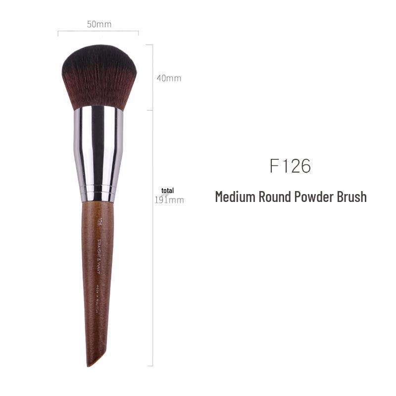 Zhenzhi Hall Soft Makeup Brush Set: Foundation, Concealer, Powder & Eyeshadow Brushes