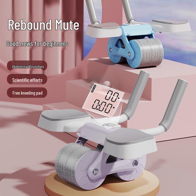 Nastavitelný Multifunkční Ab Roller s Podporou Loktů & Automatickým Návratem