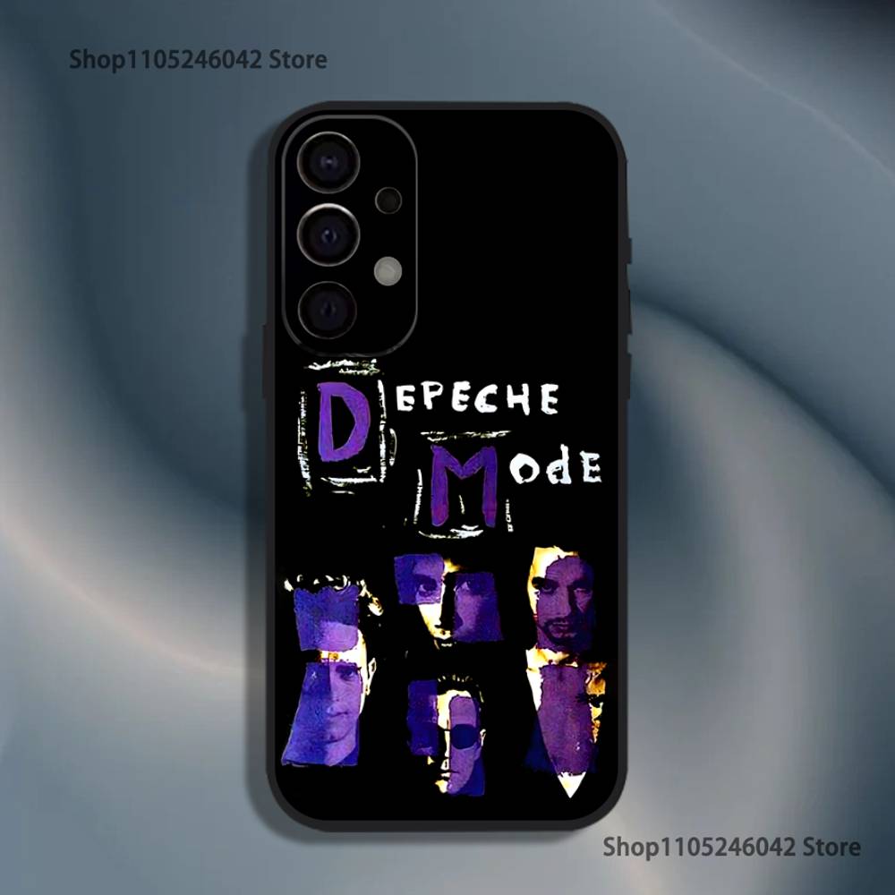 

Band D-Depeche Mode Shockproof Phone Case For Samsung S26,S25,S24,S21,S22,S23,S30,Ultra,S20,Plus,Fe,Lite,5G Black Cover Samsung S25