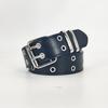 110cm Unisex Men Belts For Women High Quality Double Hole Star Eyelet Hip Hop Rock Subculture Belt Punch Free Size