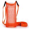 Water Bottle Holder Mesh Bottle Sling With Adjustable Shoulder Strap Kids Water Bottle Carrier Sleeve For Walking Outdoor Sports