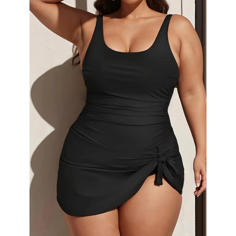Tankini Plus Size Swimsuit Woman 2025 Sexy Bikini Big Size Swimwear Women One-Piece Swimming Suit Beach Wear Bath Suits Monokini