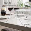 Transparent PVC Waterproof Table Mat: Oilproof, Heat-Resistant, Soft Glass, Wash-Free for Dining and Coffee Tables